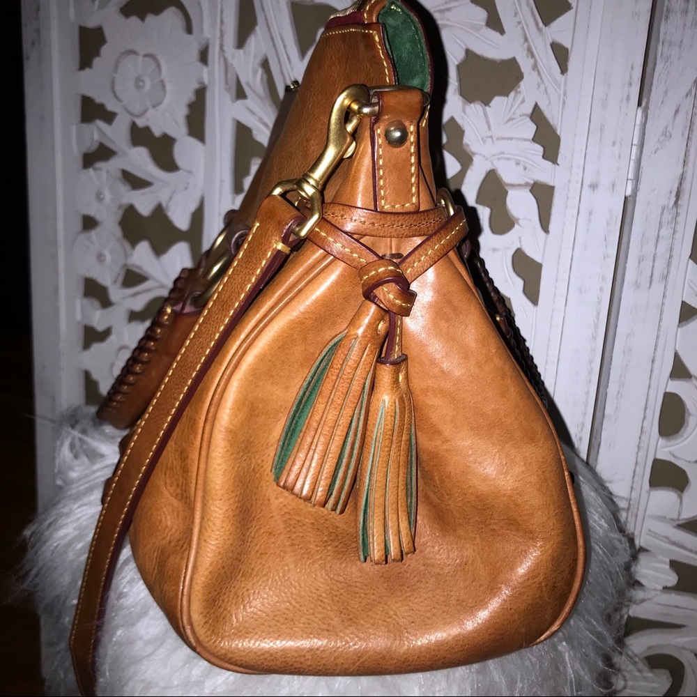 Dooney & Bourke Florentine Large Satchel Natural - Picture 4 of 8